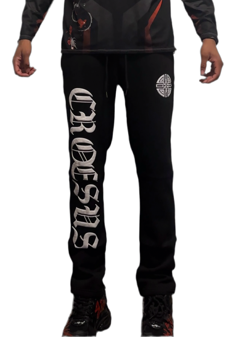 “New Era” Cozy Sweatpants (Black)