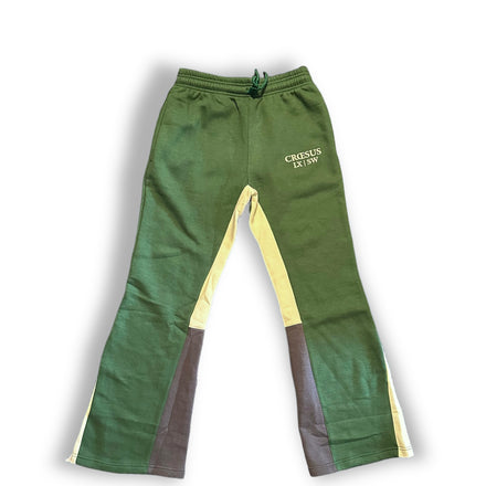 Cozy Flared Sweatpants (Green)