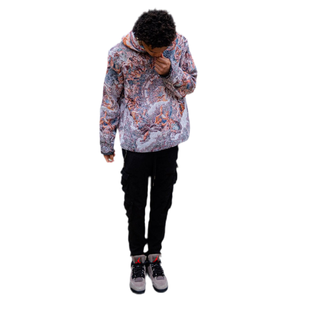 "Divinity" (Tapestry Woven Hoodie)