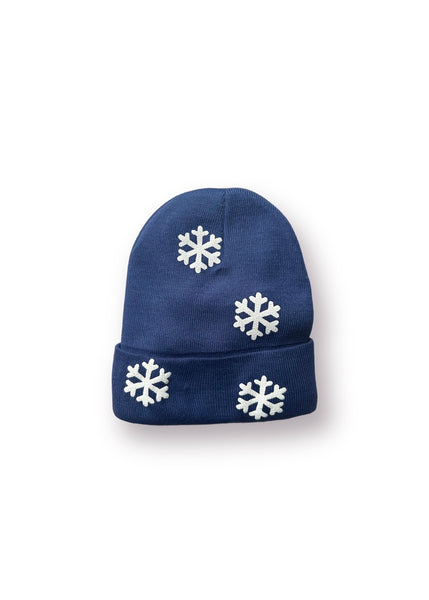 “Snowfall” (Satin Lined Beanie)