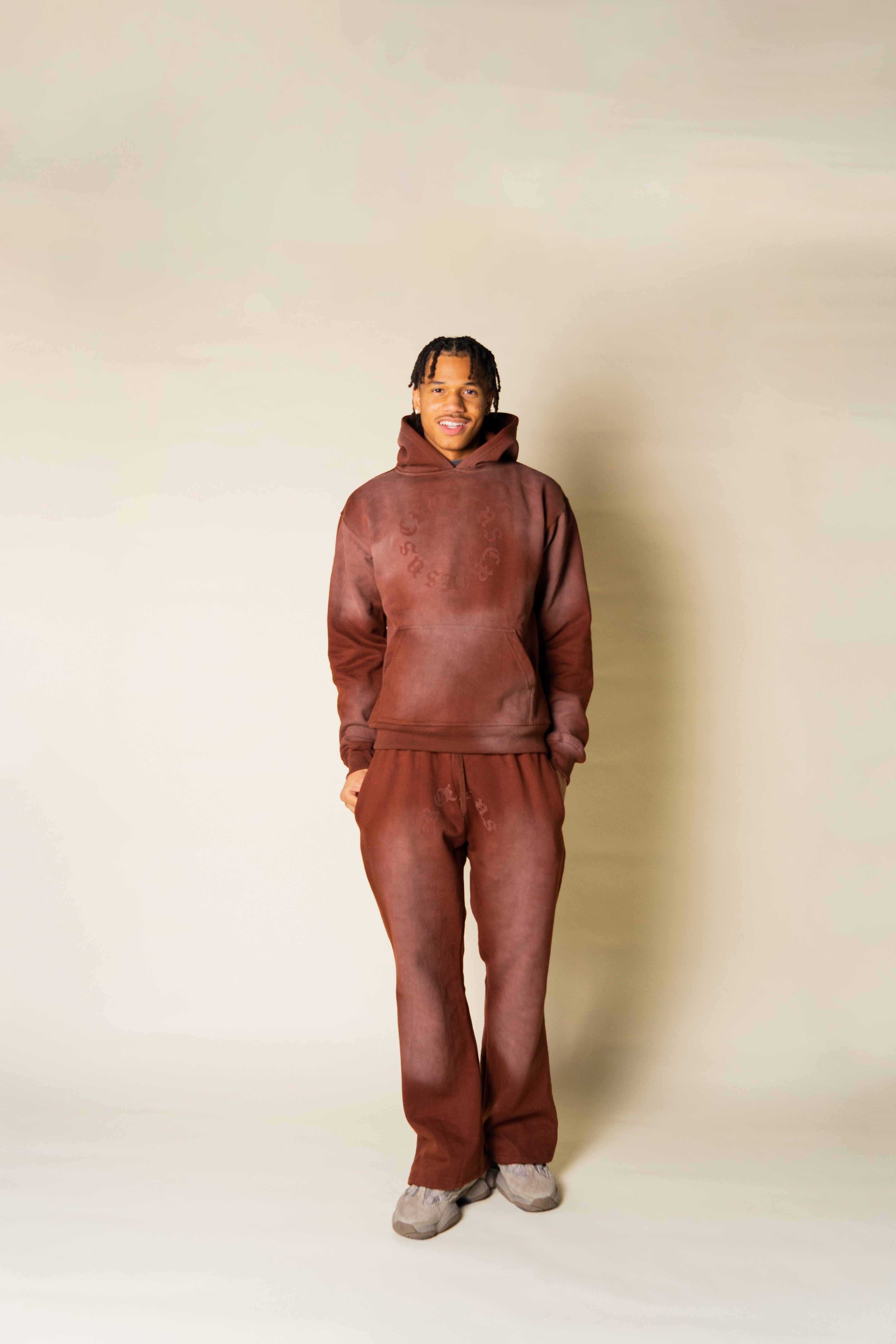 Solar Flare Sweatpants (Brown)