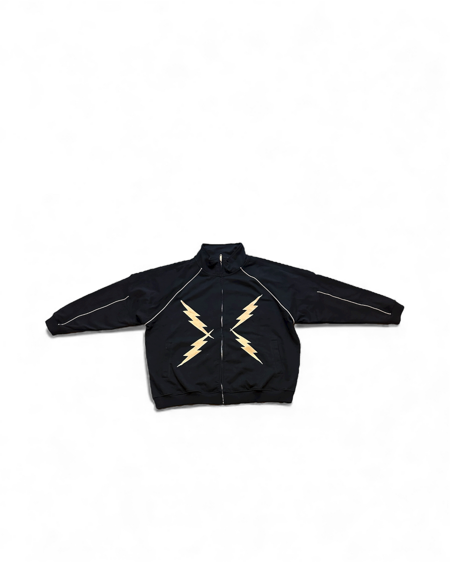 “Bolt” 3M Reflective Sweatsuit Zipup Jacket