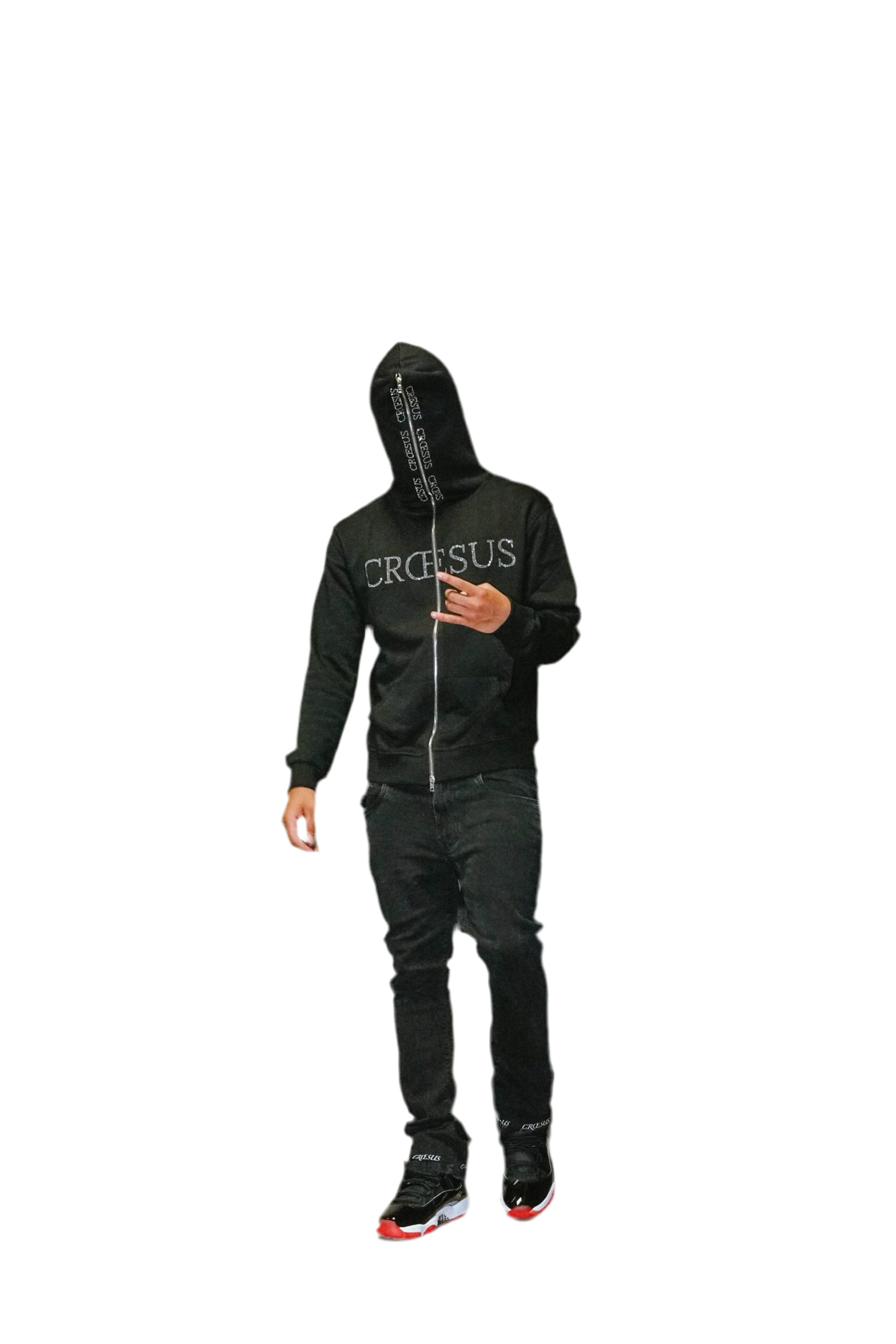 “Diamond” Zip-Up Hoodie
