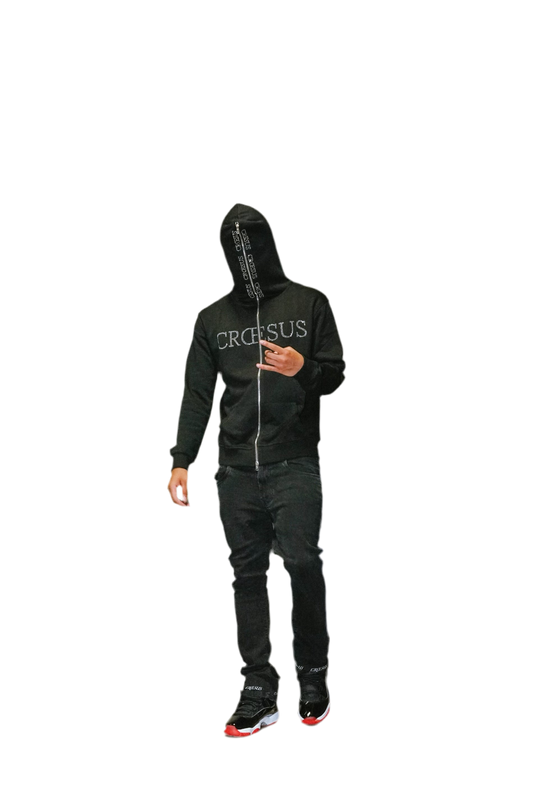 “Diamond” Zip-Up Hoodie