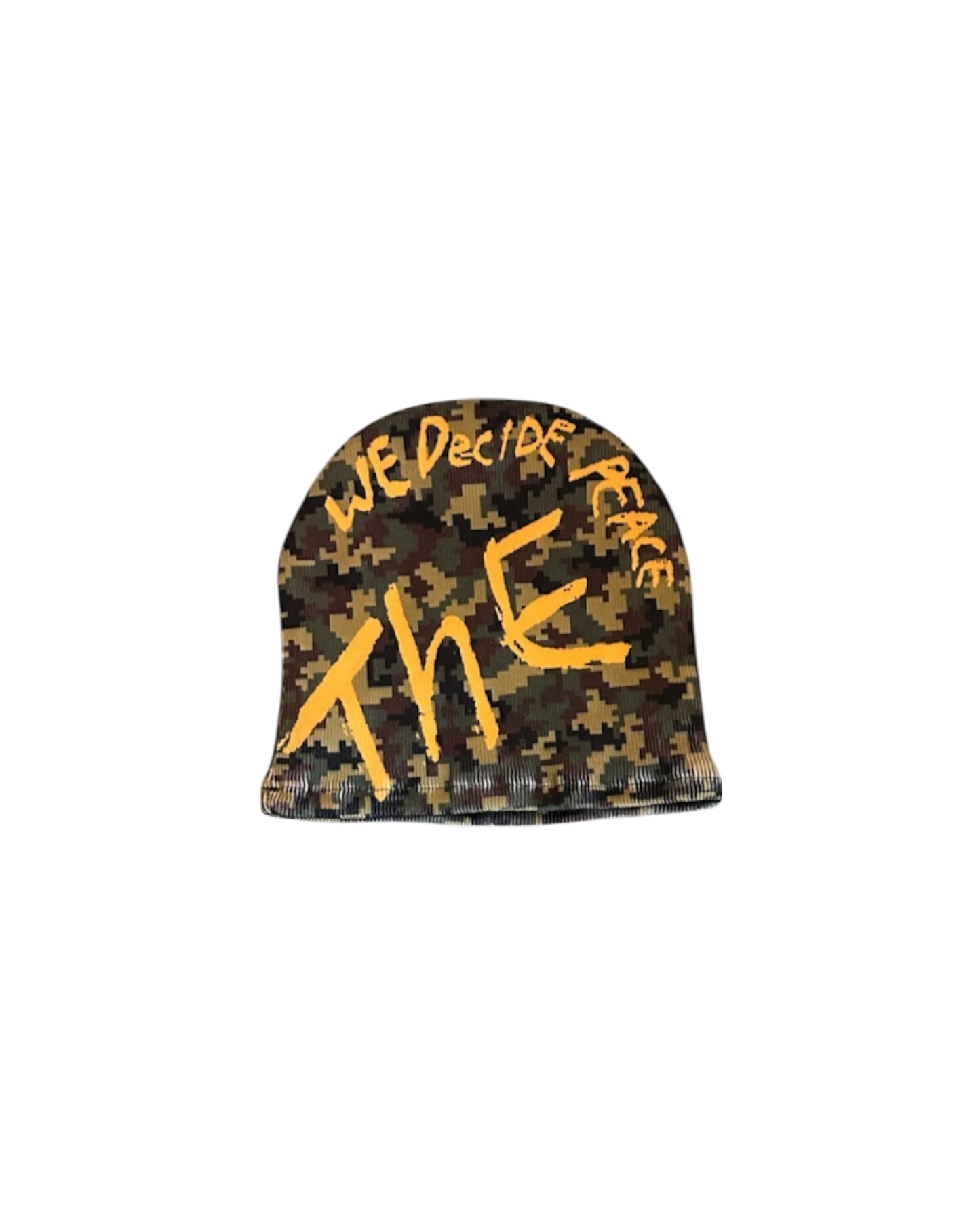 “Peace” Camouflage (Silk Lined Beanie)