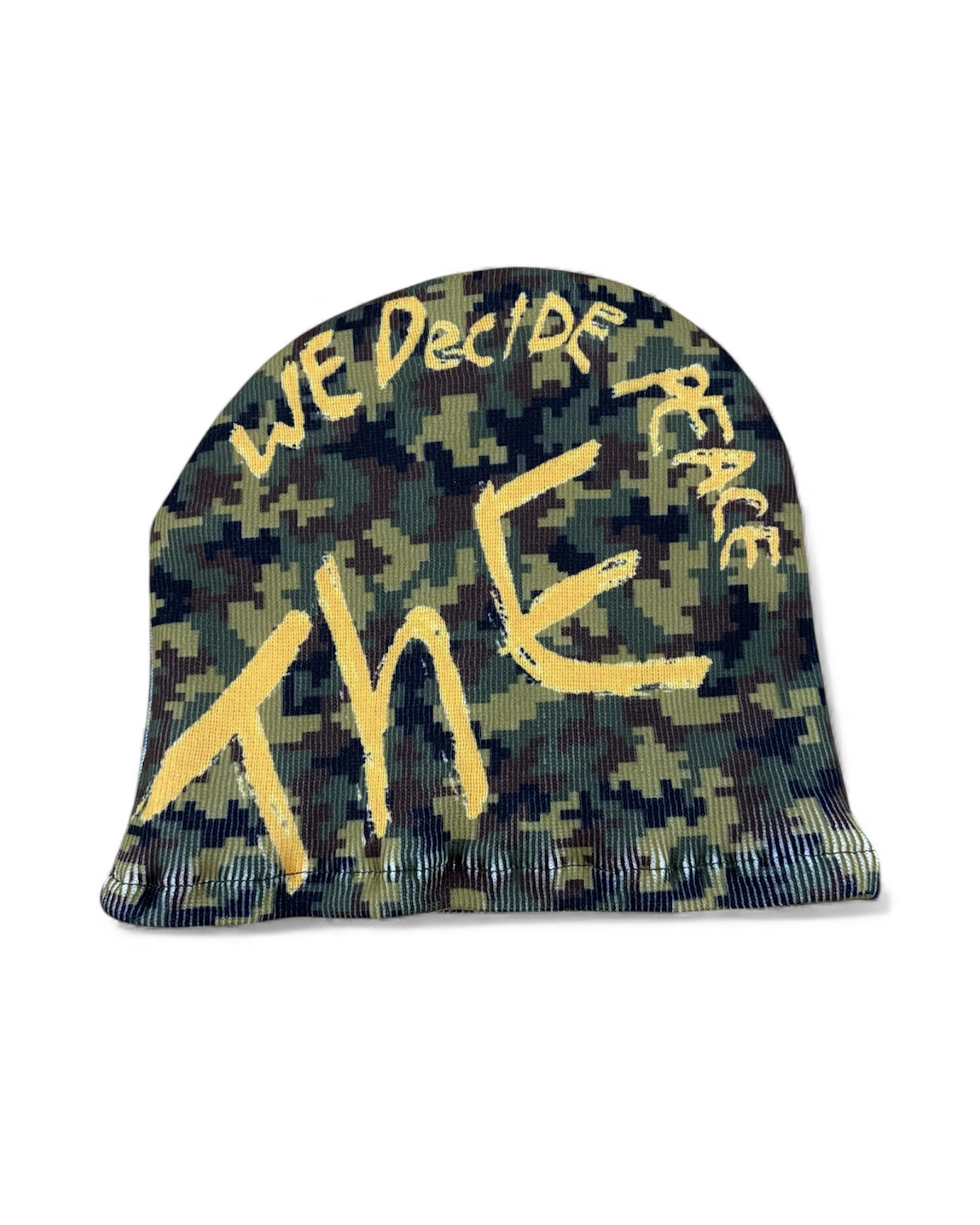 “Peace” Camouflage Silk Lined Beanie