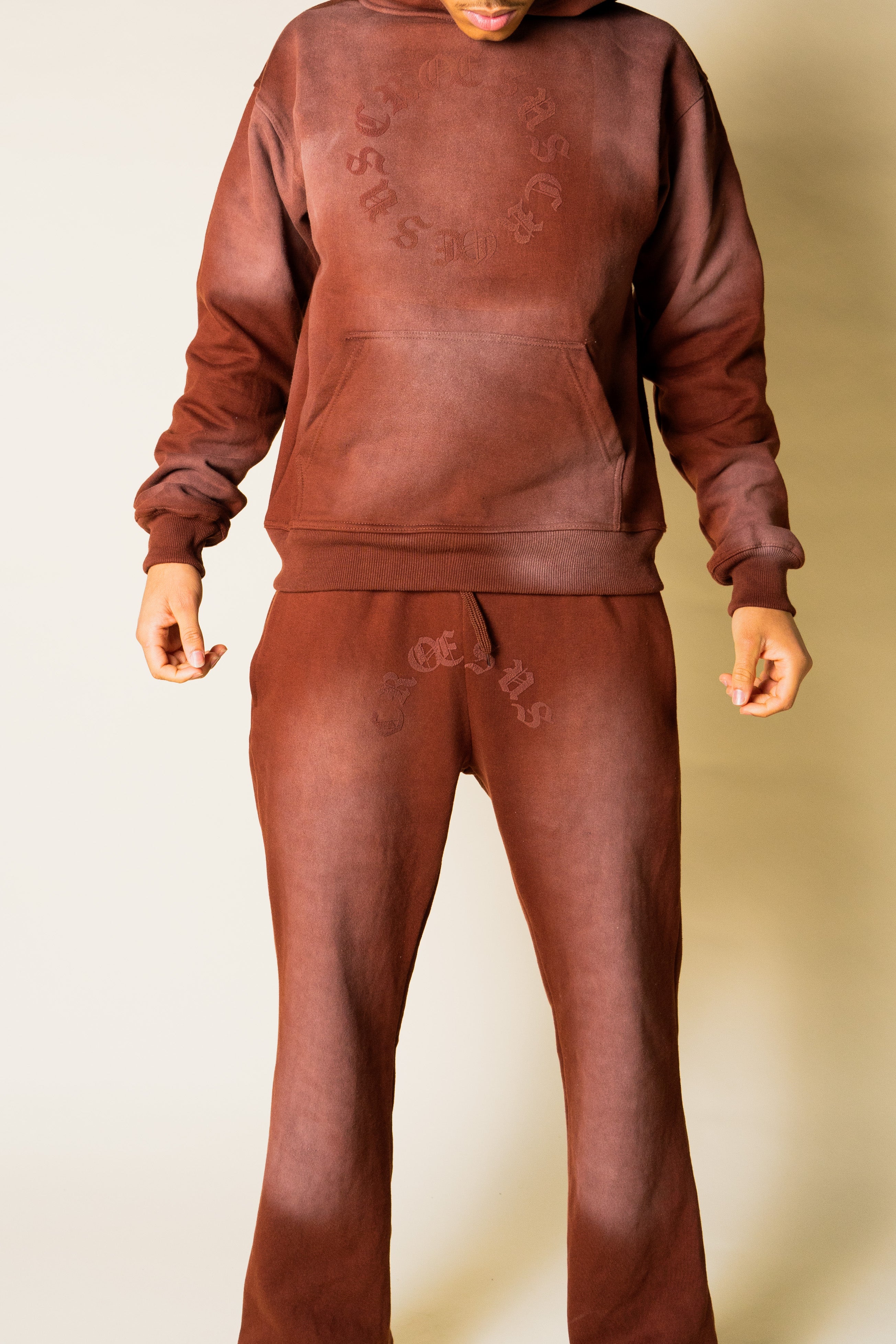 Solar Flare Sweatpants (Brown)