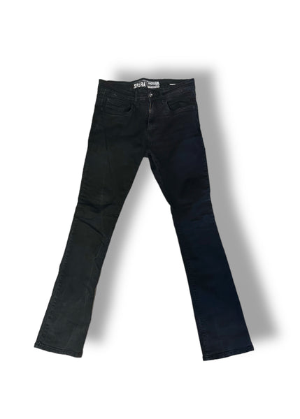 “Croesus Spark” Stacked Denim Jeans