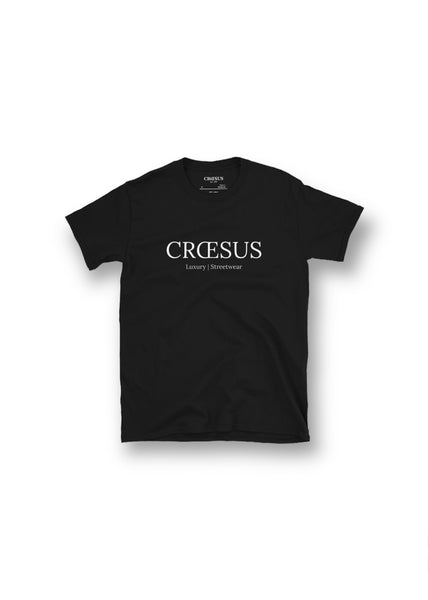 CROESUS Logo Tee (Black)