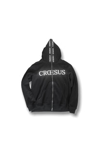 Black Zip-Up Hoodie