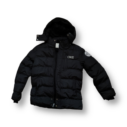 "Grandeur" Puffer Coat  (Black)