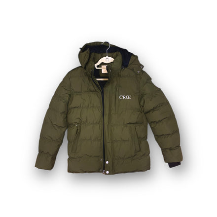 "Grandeur" Puffer Coat (Olive)